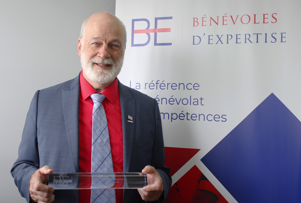 Pierre Martel reçoit le Prix reconnaissance 2017